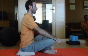 posture de yoga support