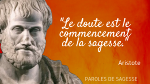 L'Importance du Doute - Aristote